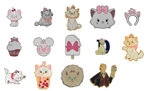 Aristocats Marie 5 Pin Starterset verschiedene Disney Park Trading Pins Brandneu - Bild 1 von 1