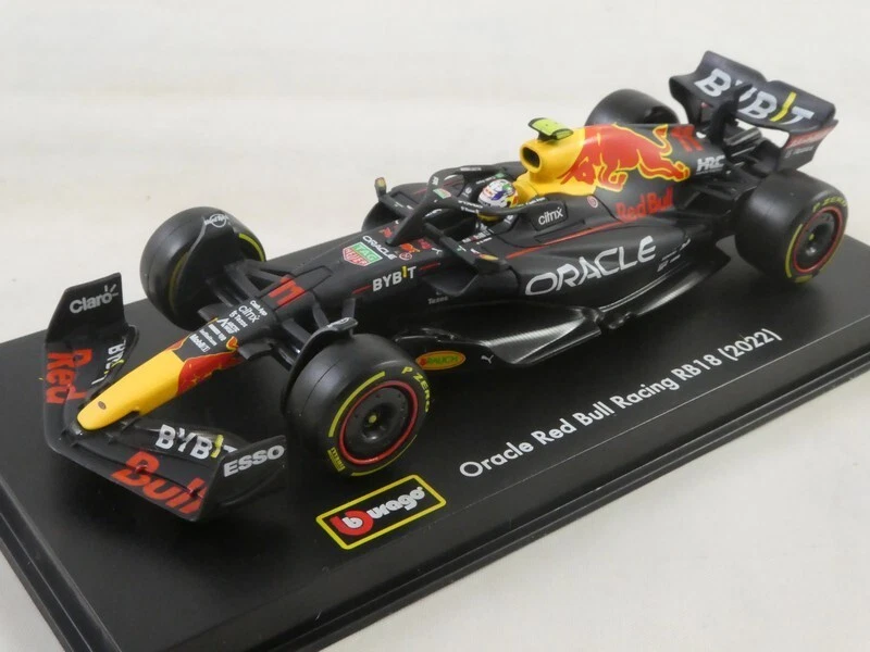 1 43 BURAGO Red Bull F1 Rb18 #1 2022 Max Verstappen With Helmet BU38062-1