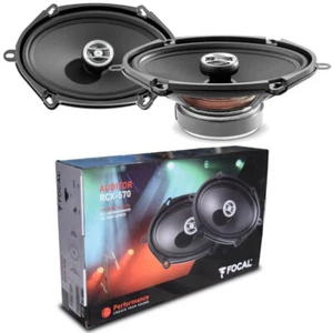 2 FOCAL AUDITOR RCX-570 RCX570 altoparlante coassiale 2 vie ovale 5 x 7" auto - Foto 1 di 9