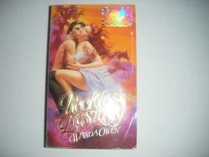 RECKLESS ECSTASY BY Wanda Owen 1986 PaperBack Historical Romance 1st Printing - Picture 1 of 2