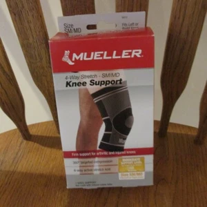 Mueller 4-Way Stretch Knee Support. SM/MD (2-2).  New, In Manufactures Packaging - Picture 1 of 3