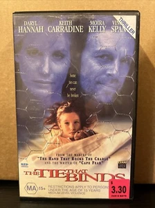 The Tie That Binds VHS  Ex Rental 1995 Thriller  (Daryl Hannah) Thriller B4 - Picture 1 of 2