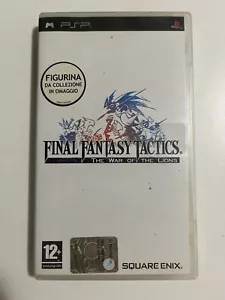 FINAL FANTASY TATTICS THE WAR OF LIONS COMPLETE PAL ITA PSP - Picture 1 of 3