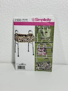 Simplicity 2300  - Walker Accessories: bag/organizer -One Size Sew Pattern UNCUT - Picture 1 of 8
