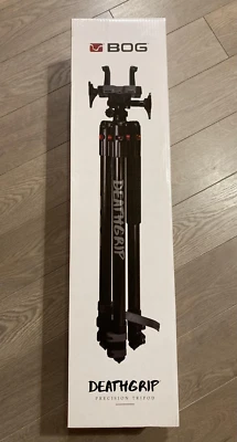 BOGgear Death Grip Clamping Shooting Durable Aluminum Tripod Black #1099442