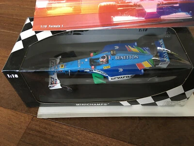 1999 1:18th Minichamps Benetton B199 Alexender Wurz F1 formula one Alex - Image 1 of 4