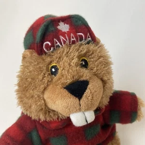 Creature Comforts Canadian Souvenir Plush Beaver Stuffed Animal Canada - Picture 1 of 9