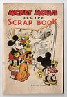 Walt Disney  Mickey Mouse Recipe Scrap Book  Bell Bread 1930'S