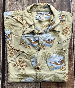 BIG DOGS HAWAIIAN LUAU SHIRT 100% RAYON DO IT TOMORROW SHIRT MENS 2X EXCELLENT - Picture 1 of 7