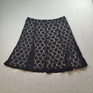 Fashion Bug Skirt Women 14/16 Black Lace Gothic Whimsy Goth Fairy Witchy Y2K - Picture 1 of 9