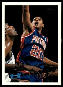 1995-96 Topps Allan Houston Detroit Pistons #274 - Bild 1 von 2
