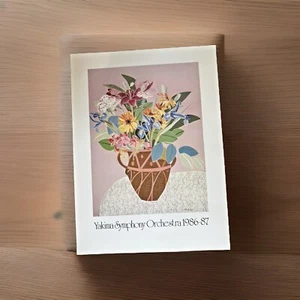 1986-87 Dixie Parker-Fairbanks Yakima Symphony Orchestra Art Poster 25.5"x18.75" - Picture 1 of 10