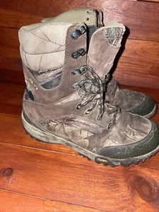 Rocky Silent Stalker Sz 9 Camo 400 Gram Insulated Waterproof Boots Vibram Soles - Picture 1 of 11