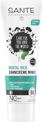 BESUCHE DEN SANTE NATURKOSMETIK- SANTE Naturkosmetik Dental Med Zahncreme Minze, 75 ml (1er Pack)
