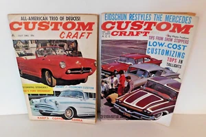 2 1961 CUSTOM CRAFT MINI MAGAZINES JULY & OCTOBER CUSTOM HENRY J - Picture 1 of 2