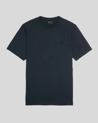 LYLE & SCOTT T-SHIRT TONALE SUPERFINE/NAVY - 2XL DHL IL GIORNO SUCCESSIVO - Immagine 1 di 2