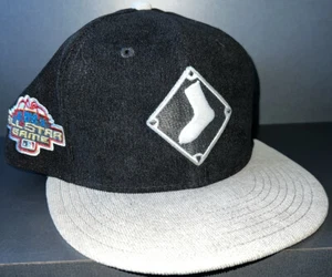 Lids Hat Drop Chicago White Sox Munfu Corduroy 7 3/8 Not Hat Club 59Fifty - Picture 1 of 5