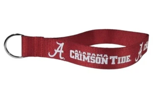 Alabama Crimson Tide Lanyard Key Chain, Wristlet , Red by Siskiyou-New - Picture 1 of 2