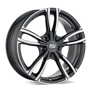 CERCHI IN LEGA MSW 73 8x18 ET 29 5x120,00 GLOSS DARK GREY FULL POLISHED - Imagen 1 de 1