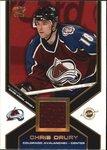 2002-03 Pacific Jerseys #10 Chris Drury /500  