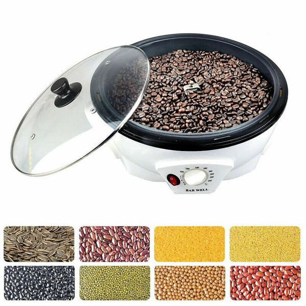 Handy Ceramic Coffee Roaster Pot Roasting Machine with PU Handle Kitchen DIY Photo Related