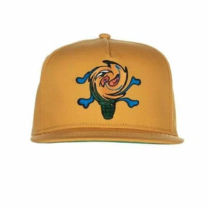 ICECREAM SPIN CYCLE DRUCKKNOPFLASCHE MÜTZE GOLDGELB - Bild 1 von 4