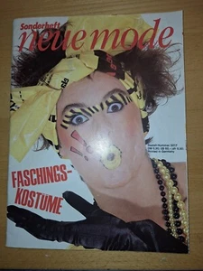 Neue Mode Fasching Kostüme Karneval 80er Jahre Schnitt-/Nähanleitung Auch Kinder - Bild 1 von 4