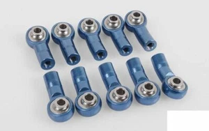 M3 Bent Aluminum Axial Rod End BLUE x10 Z-S1358 RC4WD Medium 21mm bent - Picture 1 of 4
