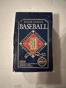 1992 Donruss Series 1 Baseball wax box –  (possible Ripken autograph)