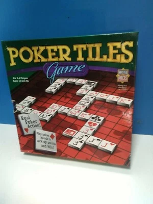 2005 Poker Tiles Game By Masterpiece Tile Game And Poker In One Game  - Image 1 of 4