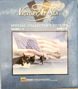 Victory At Sea Special Collectors Edition Volumes 1 -6 VHS Tape Box Set - Picture 1 of 3