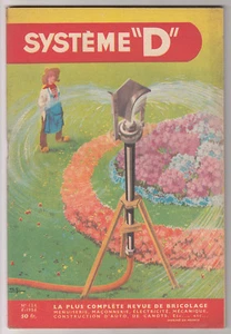 *** Système "D" *** 1956/06 - n° 126 - Tourniquet d'Arrosage pour Jardins - Imagen 1 de 2