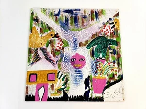 Original 12 x 12 Ölgemälde Mischtechnik signiert - Bild 1 von 3