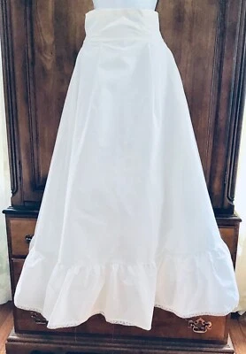 Vintage Merry Modes Womens Petticoat Slip Bridal Wedding Tulle 3 Layer  XS-S - Image 1 of 4