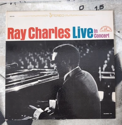 Ray Charles - Live In Concert ABC Paramount ABCS-500 1964 Vinyl LP - Image 1 of 4