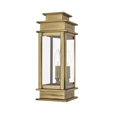 Lighting 2013-01 Transitional One Light Outdoor Wall Lantern from Princeton C... - Image 1 of 4