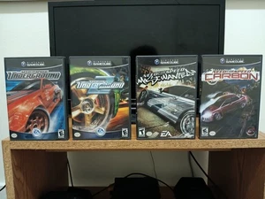 Need For Speed: Underground 1 & 2, Most Wanted, & Carbon For Nintendo GameCube. - Picture 1 of 11