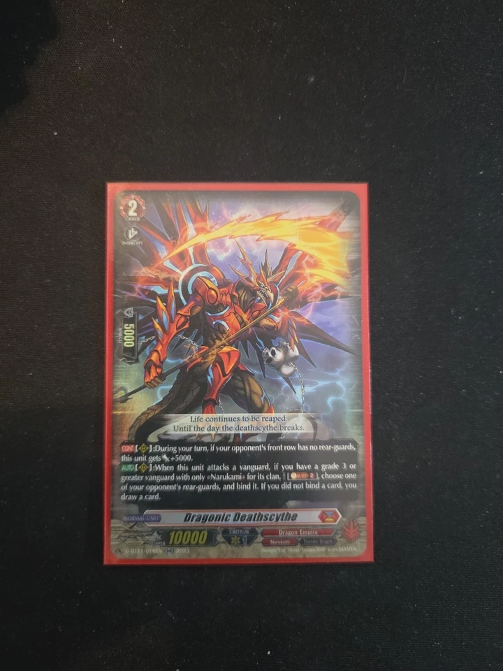 Cardfight!! Vanguard TCG Dragonic Deathscythe Breaker of Limits BT06/019EN... - Image 1 of 1