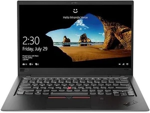 Lenovo ThinkPad X1 Carbon 14" WQHD Intel i5-8350U 8GB 256GB SSD W11P Laptop, BK - Picture 1 of 6