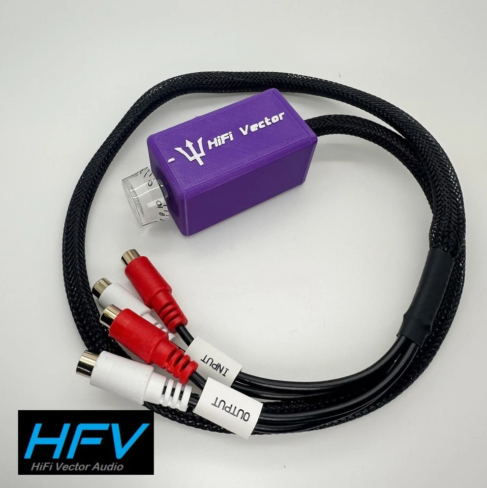 HIFI VECTOR Subwoofer amplifier RCA level Remote Bass Knob control Taramps Stetsom or any