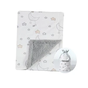 30''X40'' Cute Cozy Fluffy Warm Baby Blanket for Girls Boys Infants Good Night - Picture 1 of 7