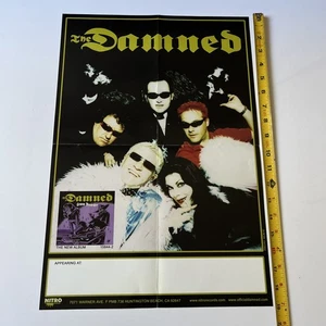 THE DAMNED Grave Disorder Nitro Y2K PÓSTER ANUNCIO Original De Colección Punk Goth - Imagen 1 de 8