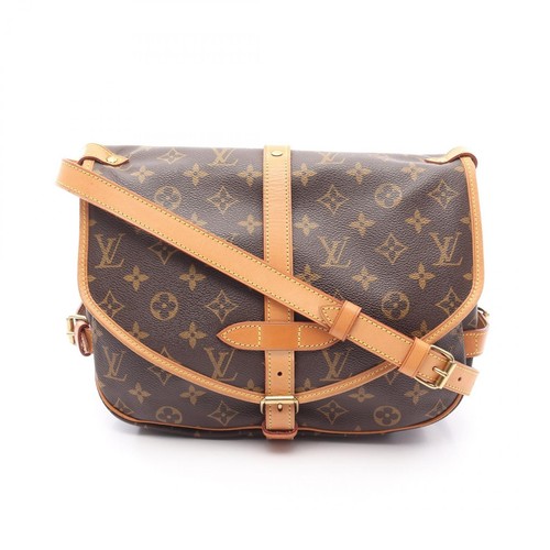 LOUIS VUITTON（LV） Borsa a tracolla Louis Vuitton Saumur 30 monogramma rivestita in pelle tela M42256 r2 Is