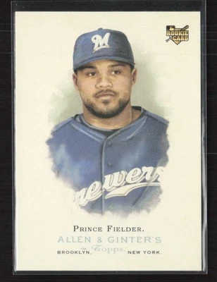 2006 Topps Allen & Ginter #149 Prince Fielder Milwaukee Brewers RC (T) - Image 1 of 2