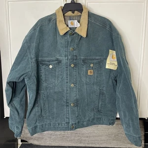 Carhartt Trucker JB0943 Hunter verde vintage para hombre talla X-grande - Imagen 1 de 6