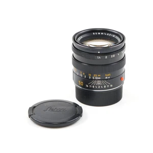 LEICA 50MM F1.4 SUMMILUX-M PRE-ASPH BLACK 11868 #5465 - Picture 1 of 15