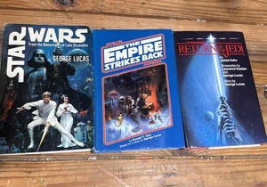 Star Wars 1976 George Lucas Empire Strikes Back Return of The Jedi VTG Book Lot - Picture 1 of 17