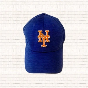 Cappello da baseball uomo New York Mets New Era aderente berretto medio/grande usato in ottime condizioni OBO blu - Foto 1 di 8