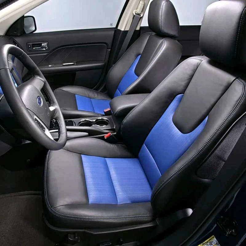 PARA FORD FUSION MOTOPTES 2013-2025 CUBIERTA DE CUERO PERSONALIZADA 5 ASIENTOS DURADERA Foto 1 de 4