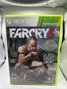 Far Cry 3 (Microsoft Xbox 360, 2012) Cib - Imagen 1 de 3
